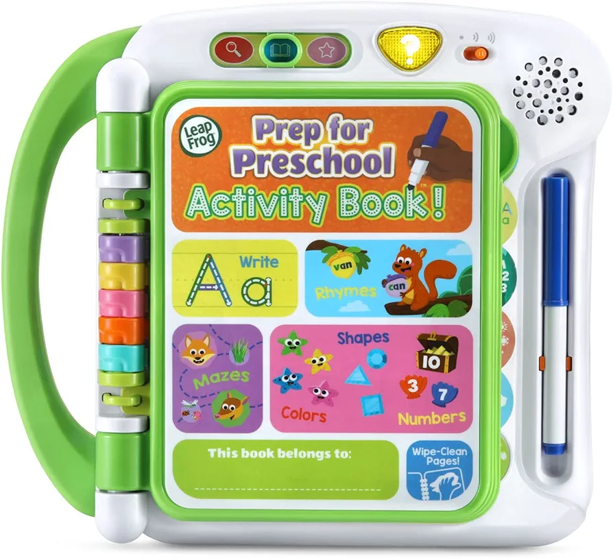 LeapFrog Prep for Preschool Activity Book,Green