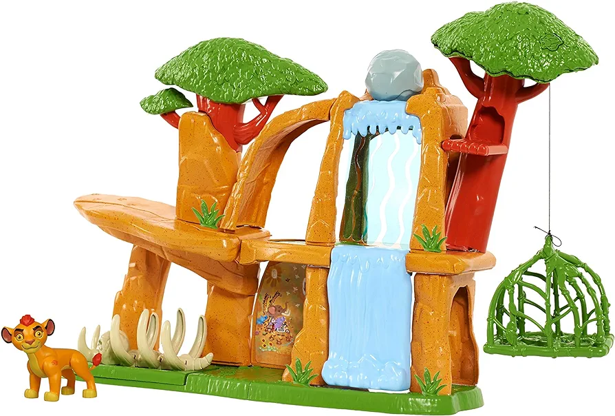 Lion Guard Defend the Pride Lands Playset, Lion King, Action Figures, Pretend Play