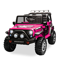 12V pink  electric kids truck