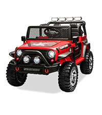 12V red electric kids truck