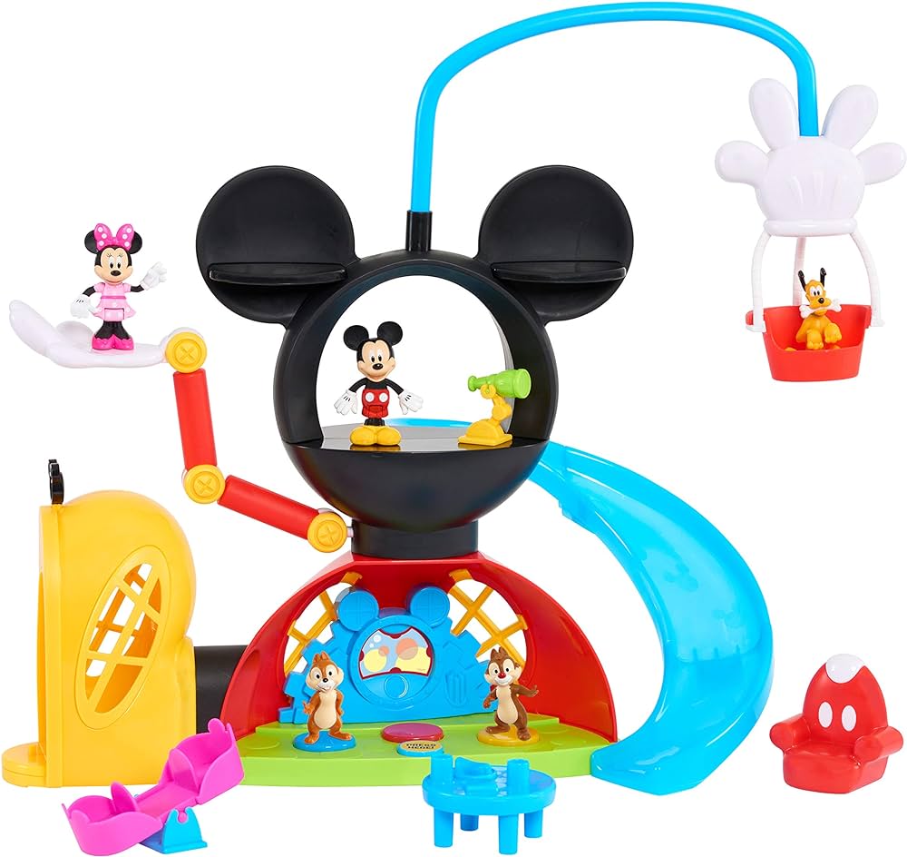 Disney Junior Mickey Mouse Clubhouse Adventures Playset and Bonus Figures, Lights and Sounds