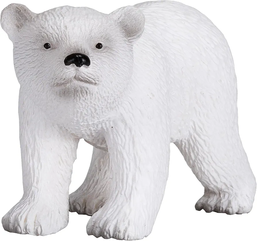 MOJO Polar Bear Cub Walking Toy Figure