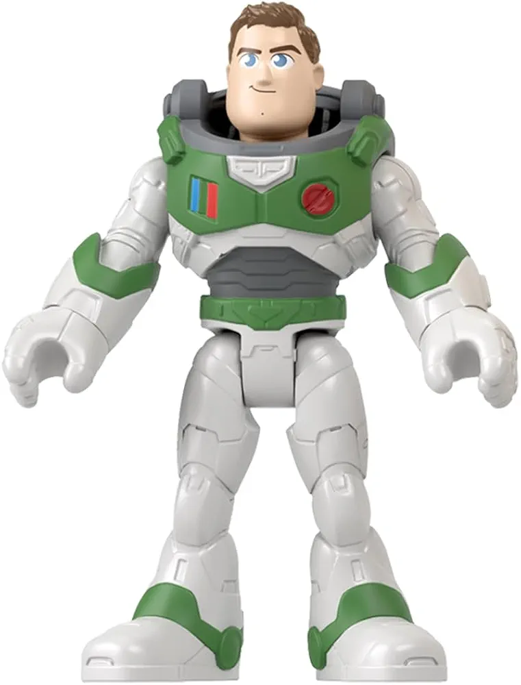 Fisher-Price Replacement Part for Imaginext Jr. Zap Patrol Figure Playset - HGT27 ~ Replacement Buzz Lightyear Figure ~ Space Ranger Alpha, White, Green