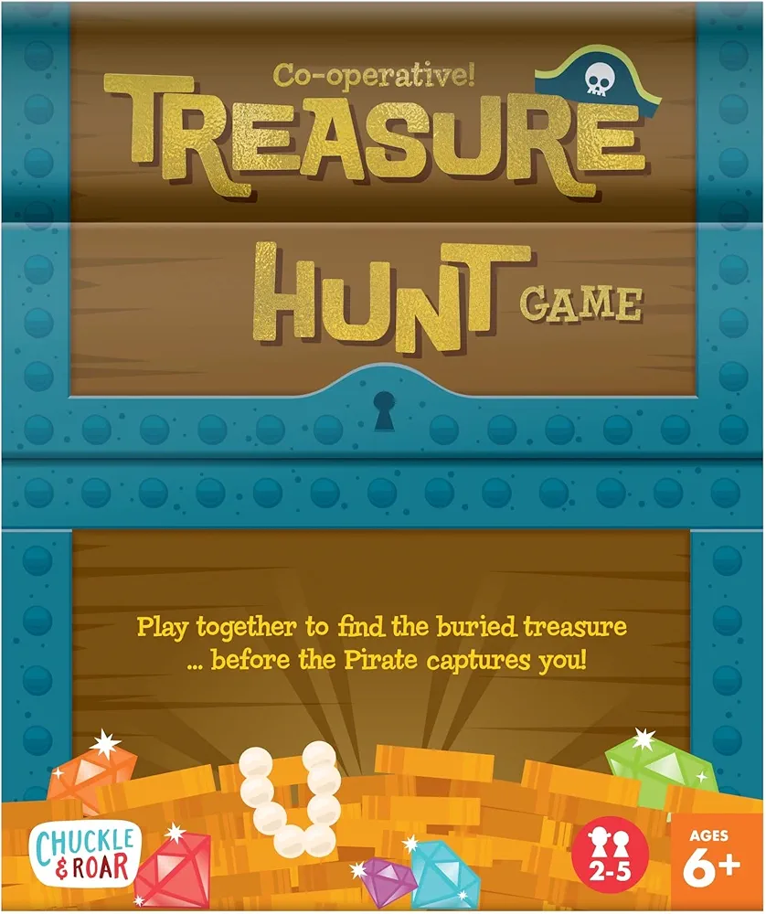 Chuckle & Roar - Treasure Hunt Family Game - Game Night Fun for Kids of All Ages - Preschool Active Search Game