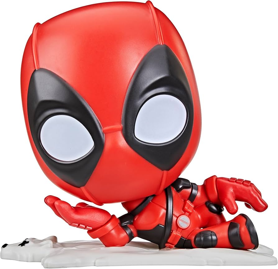 Marvel Motormouth Deadpool, 5-Inch (15cm) Electronic Talking Toy with Lights, Sound Effects, & 50+ Phrases, Super Hero Toys for Kids Ages 14+