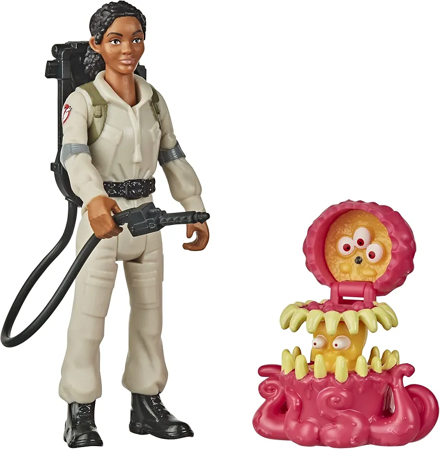 Hasbro Ghostbusters Fright Features Lucky Figure with Interactive Ghost Figure and Accessory, Toys for Kids Ages 4 and Up, Great Gift for Kids