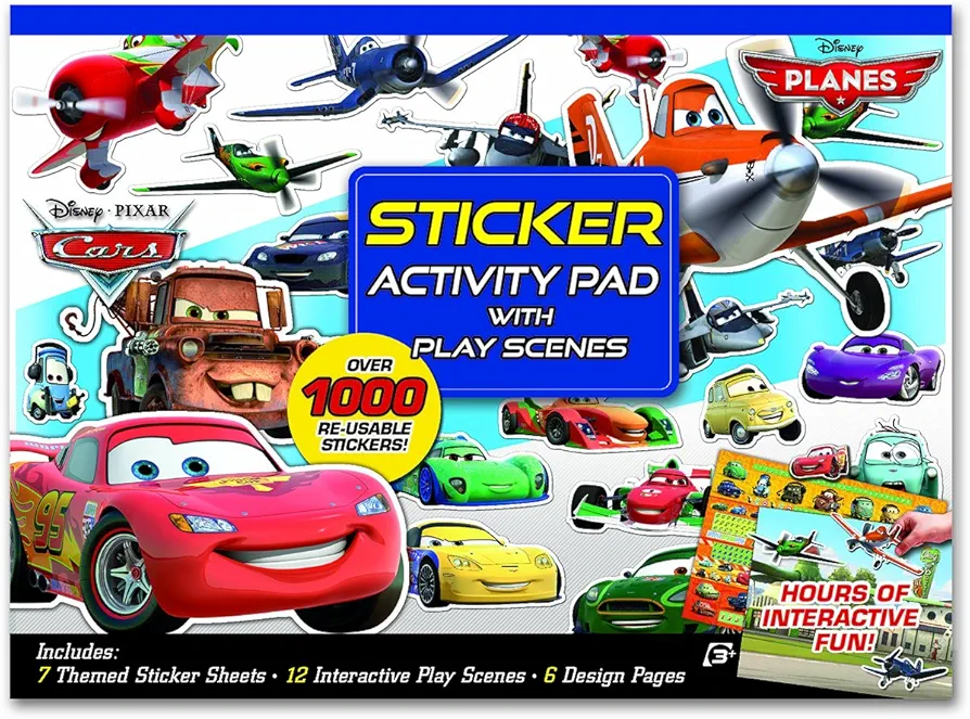 Disney Pixar Cars/Planes Ultimate Sticker Activity Pad