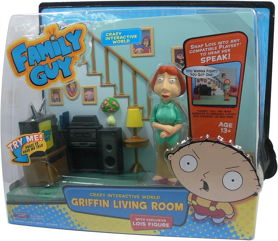 Family Guy - Griffin Living Room Playset