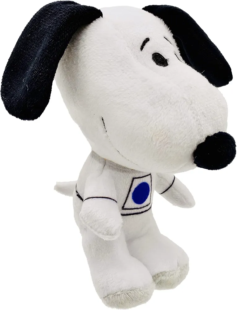 JINX Official Peanuts Collectible Plush Snoopy, Excellent Plushie Toy for Toddlers & Preschool, Super Cute White Astronaut NASA