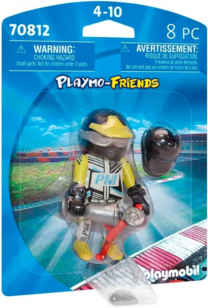 Playmobil - Friends Race Car Driver