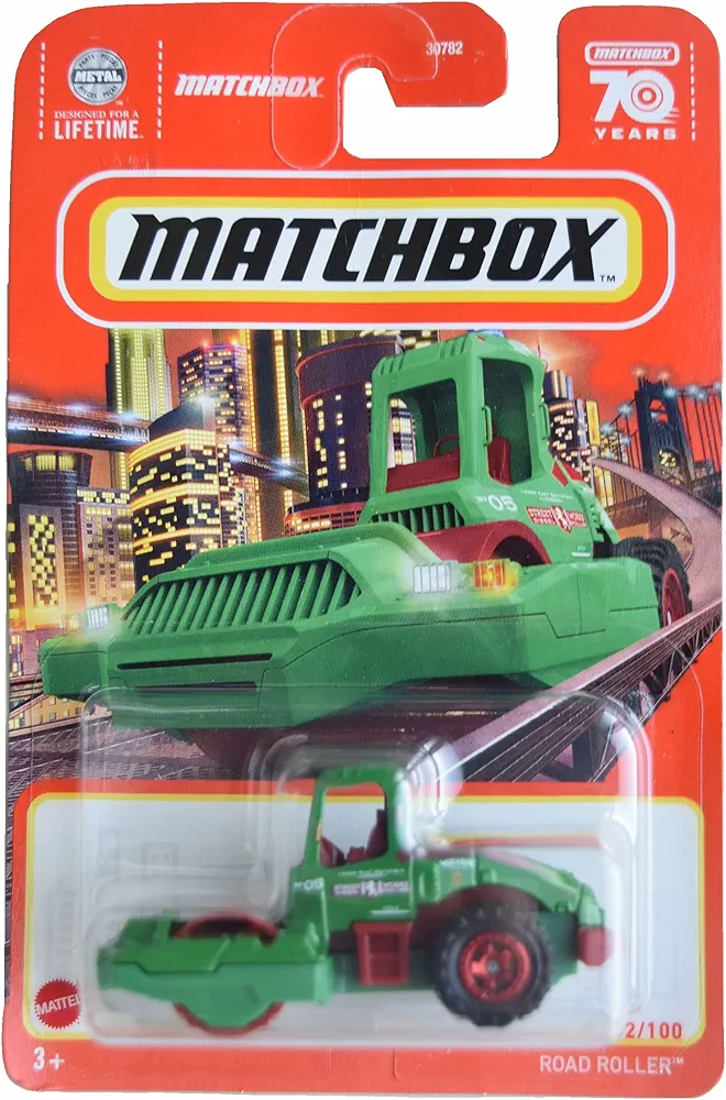 Matchbox Road Roller, 70 Years 52/100