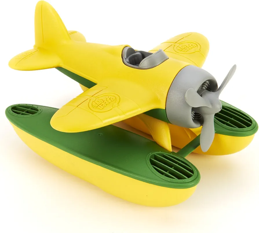 Green Toys Seaplane Yellow CB2