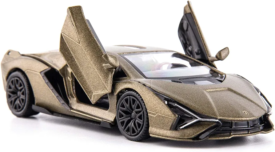 1/36 Scale Lamborghini Sián FKP37 Casting Car Model, Zinc Alloy Toy Car for Kids, Pull Back Vehicles Toy Car for Toddlers Kids Boys Girls Gift