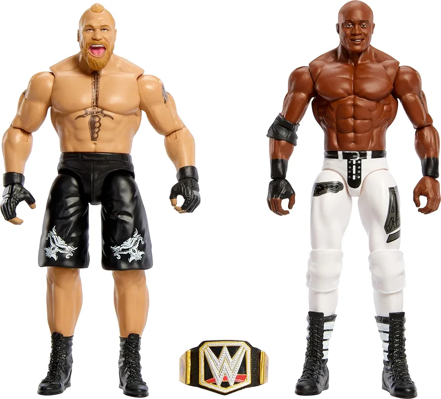 Mattel WWE Action Figure 2-Pack Championship Showdown Battle Pack with Mattel WWE Championship Title