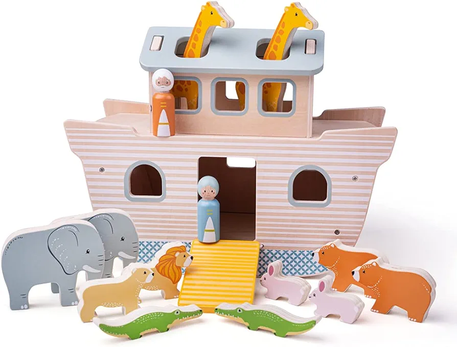 Bigjigs Toys Noah's Ark - FSC 100%