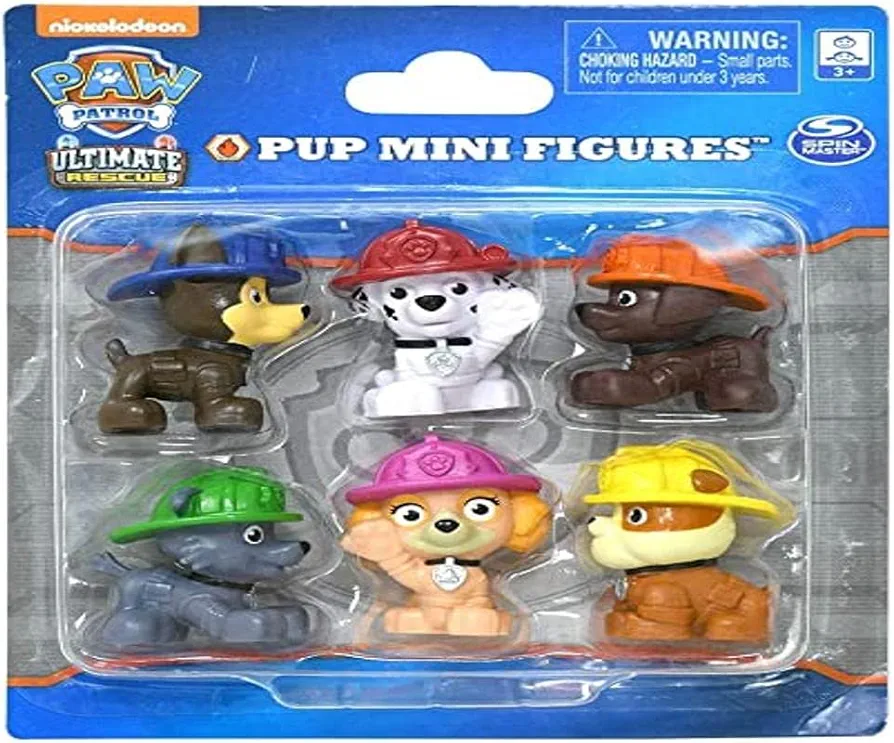 Paw Patrol Ultimate Rescue Pup Mini Figures