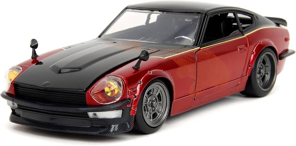 Fast & Furious Fast X 1:24 1972 Datsun 240Z Die-Cast Car, Toys for Kids and Adults