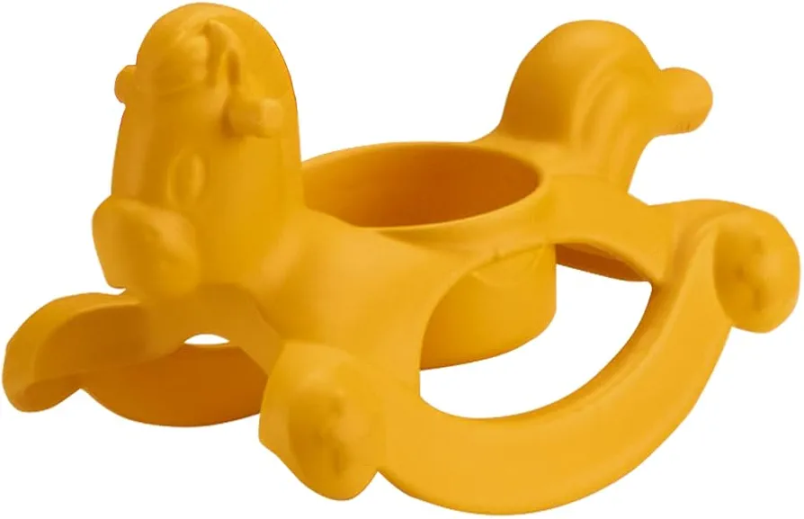 Fisher-Price Replacement Part Little-People Playset - HGP72 ~ GLT76 ~ Replacement Yellow Rocking Horse ~ Holds Little People Figure ~ Works Great with Many Sets!