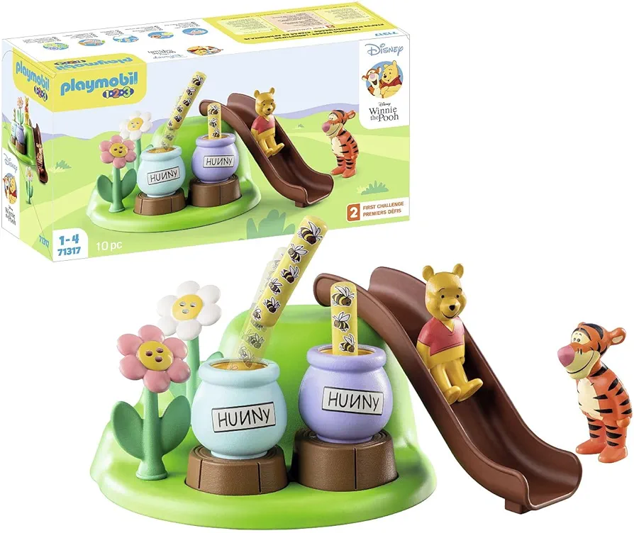 Playmobil 1.2.3 & Disney: Winnie's & Tigger's Bee Garden