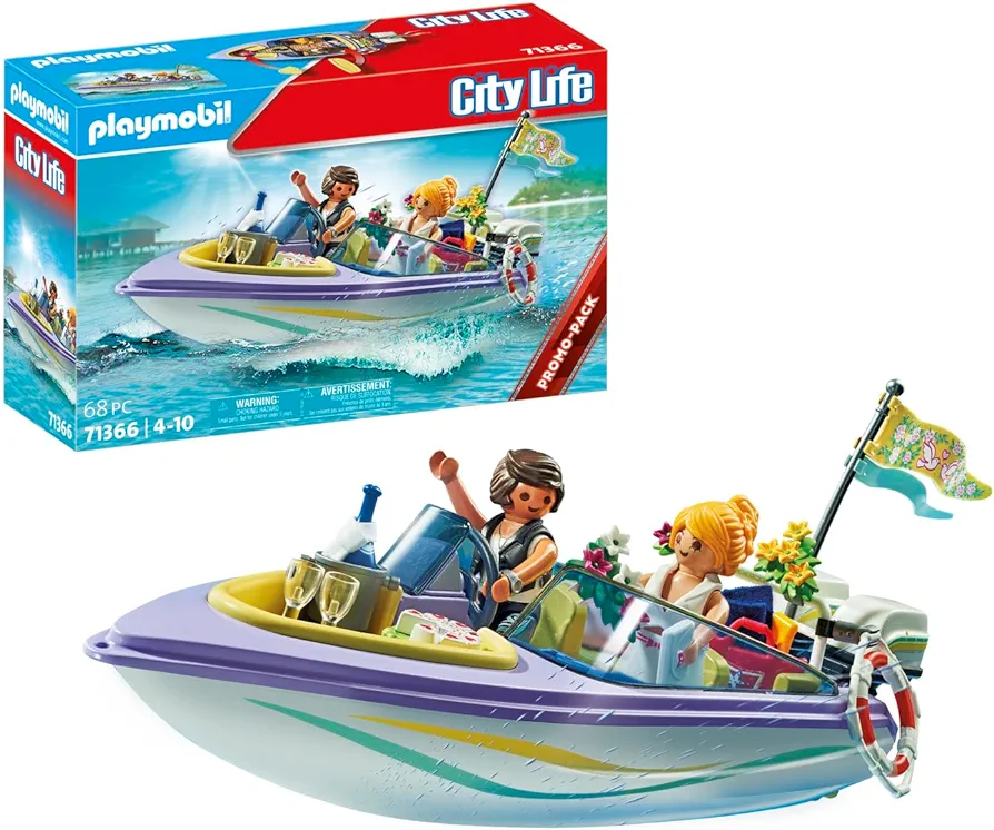 Playmobil Honeymoon Speedboat Trip