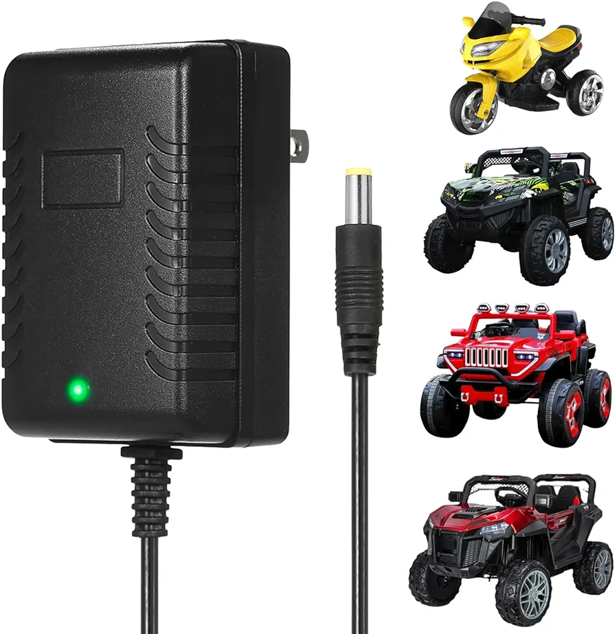 12V Kids Ride On Toys Battery Charger,12V Kids Electric Ride On Car Battery Charger,12V Universal Charger for Electric Ride-on Vehicles