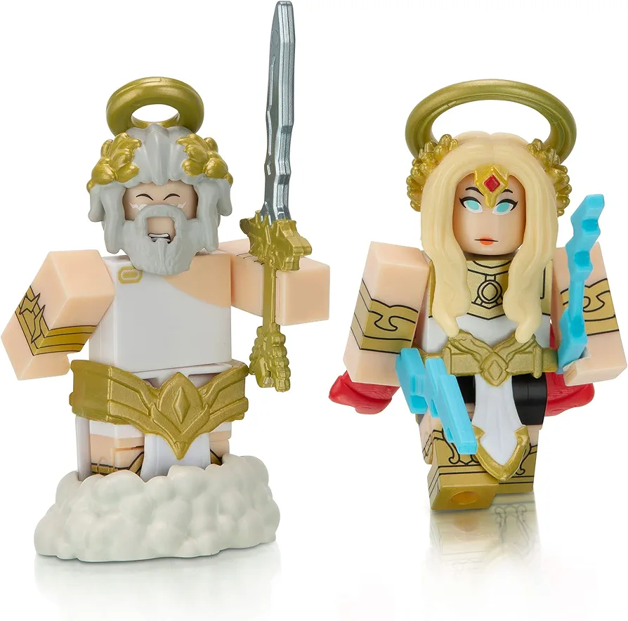 Roblox Celebrity Collection - Kingdom Simulator: Thunder Saint & Sword Saint Game-Pack [Includes Exclusive Virtual Item]