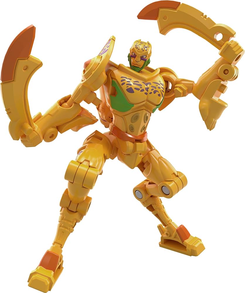 Transformers Legacy United Core Class Cheetor, 3.5-inch Converting Action Figure, 8+ Years