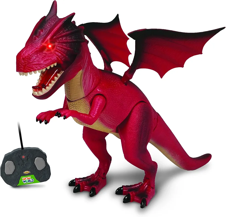 NKOK Wow World Toy Figure - R/C Fire Dragon