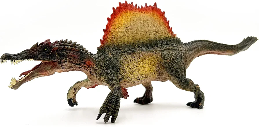 Gemini&Genius Spinosaurus Dinosaur Toy for Kids, The Spinosaurus with Moveable Jaw, 14.6" Lifelike Dinosaur Action Figure Great for Display, Stocking Stuffer or Birthday Gift