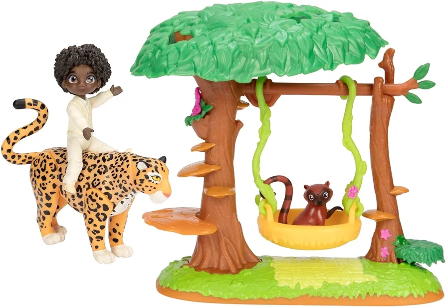 Disney Encanto Antonio's Animal Swing Playset with Jaguar Figure