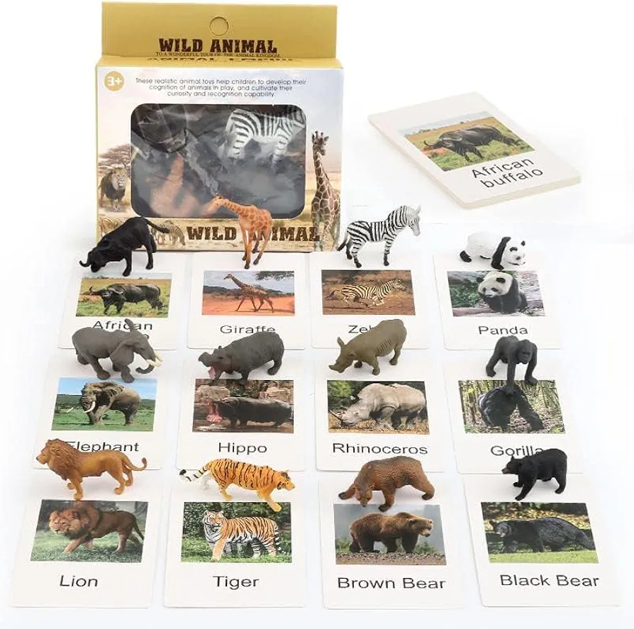 Montessori Animal Match Game Cards Marine Animal Matching Montessori Language Materials Toddlers Preschool Educational Learning Toys