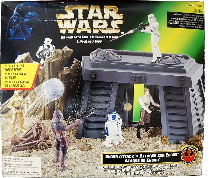 Star Wars Power of the Force Endor Attack Playset