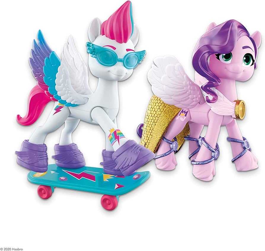 My Little Pony: A New Generation Movie Crystal Adventure Sisters Toy - 2 Figures and 40 Surprise Accessories