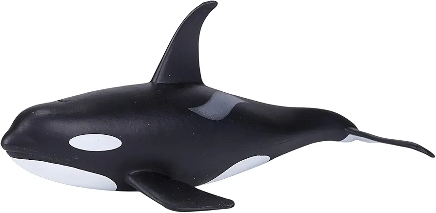 MOJO Orca Whale (aka Killer Whale) International Wildlife Hand Painted Toy Figurine