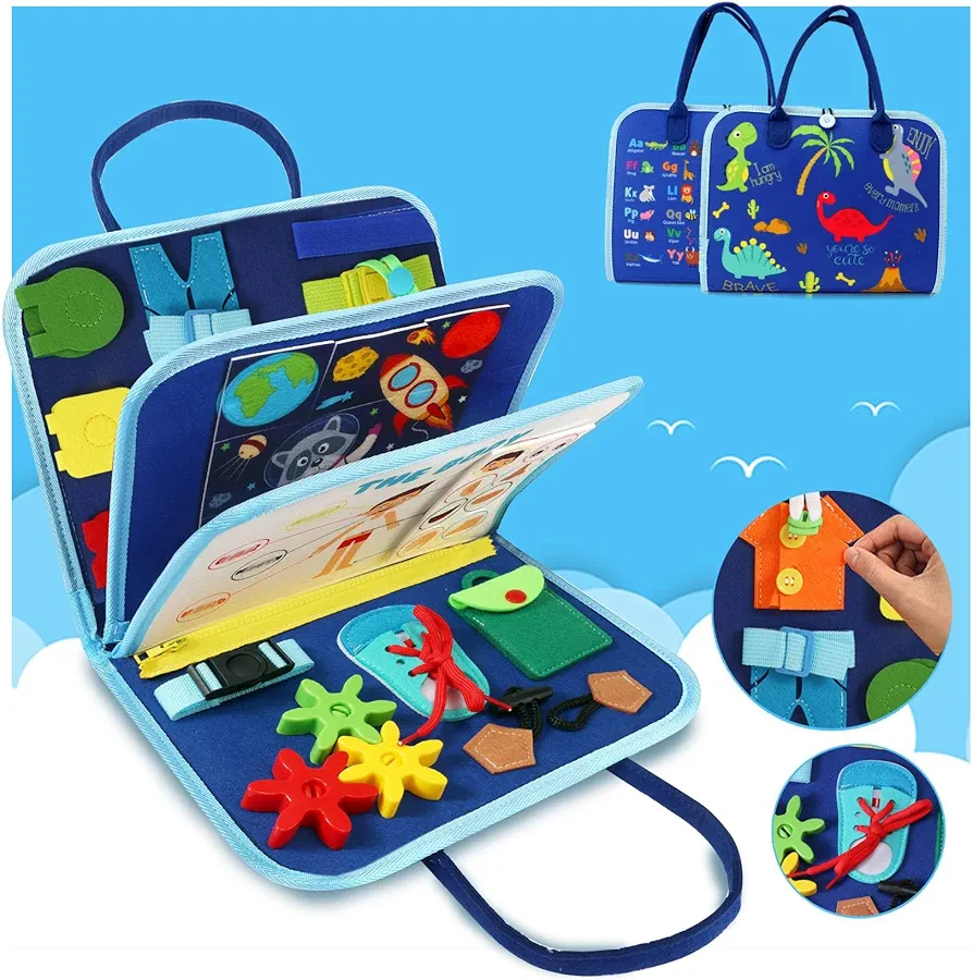 control future Tykeboard Busy Board Toddlers Sensory Activity - Shining Energy Montessori Toys 1 Year Old Boy Airplane Travel Essentials Kids Ages 1-3 Road Trip Games Quiet Book 2-4 Yr Birthday Gifts