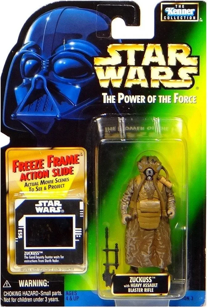 Star Wars POTF2 Power Of The Force ZUCKUSS Action Figure with Freeze Frame