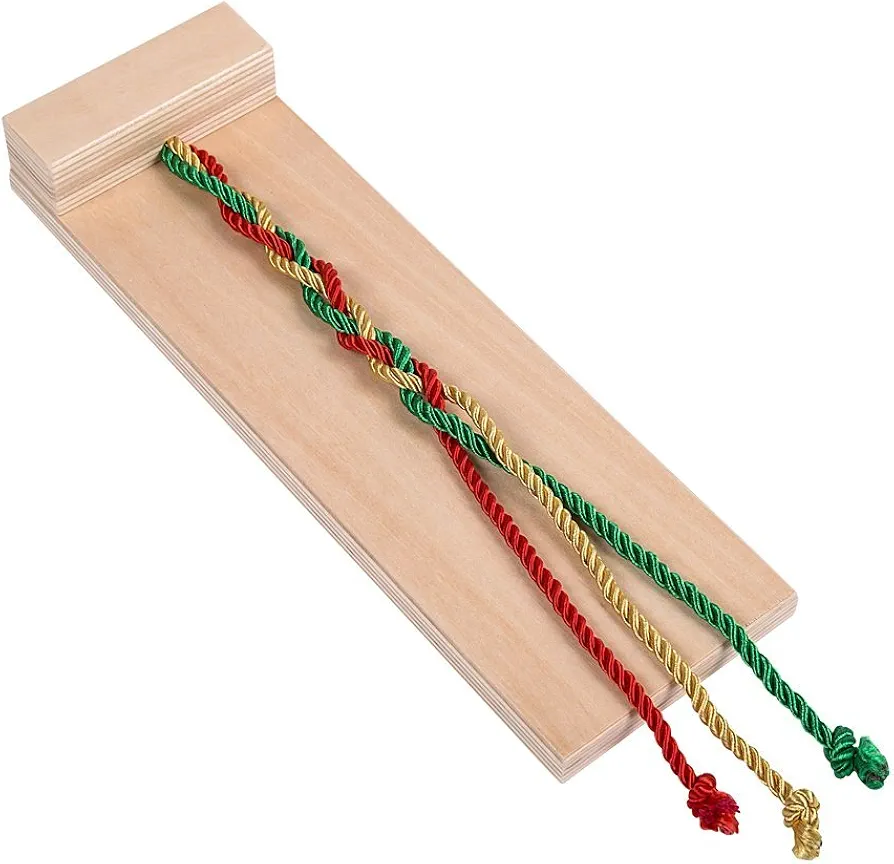 Montessori Weaving Board, Can Be Used for Early Learning Braid Weaving Tools