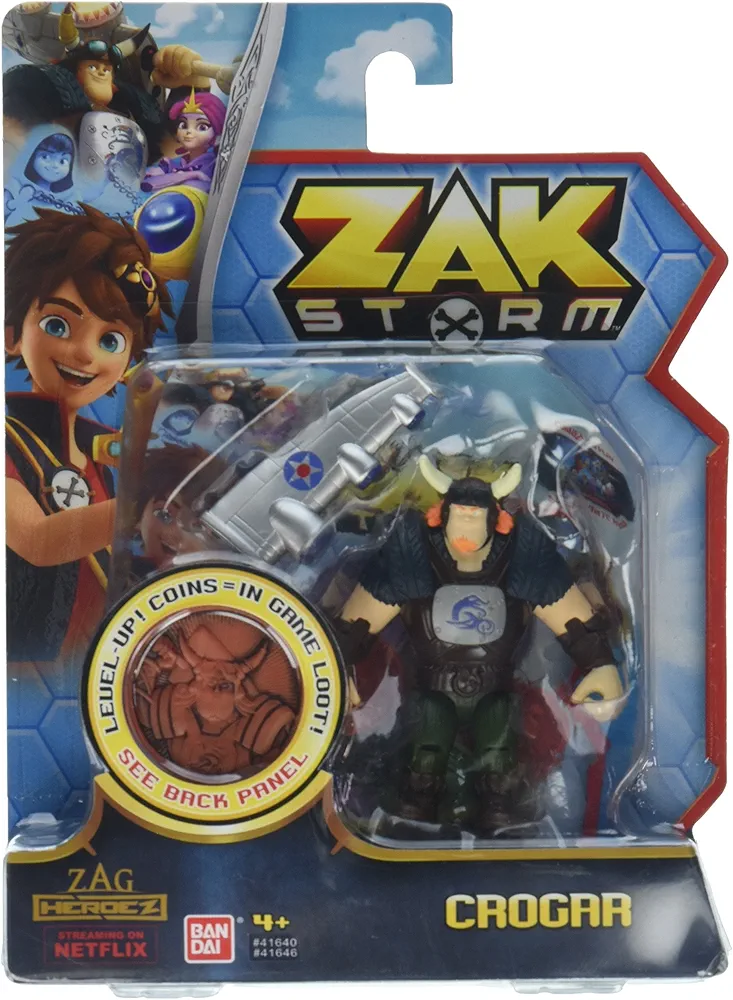 Zak Storm Crogar 3-inch Scale Action Figure with Blind Bag