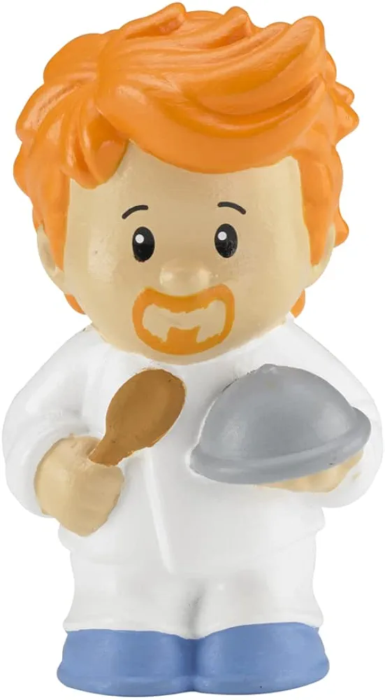 Replacement Part for Fisher-Price Little People Chef Playset - BFT73 ~ Replacement Chef Figure