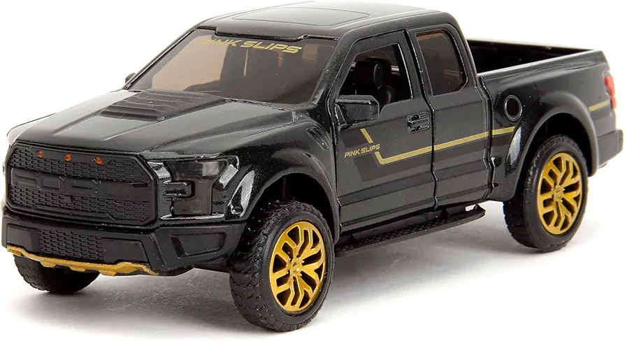 Pink Slips 1:32 2017 Ford Raptor Die-Cast Car, Toys for Kids and Adults