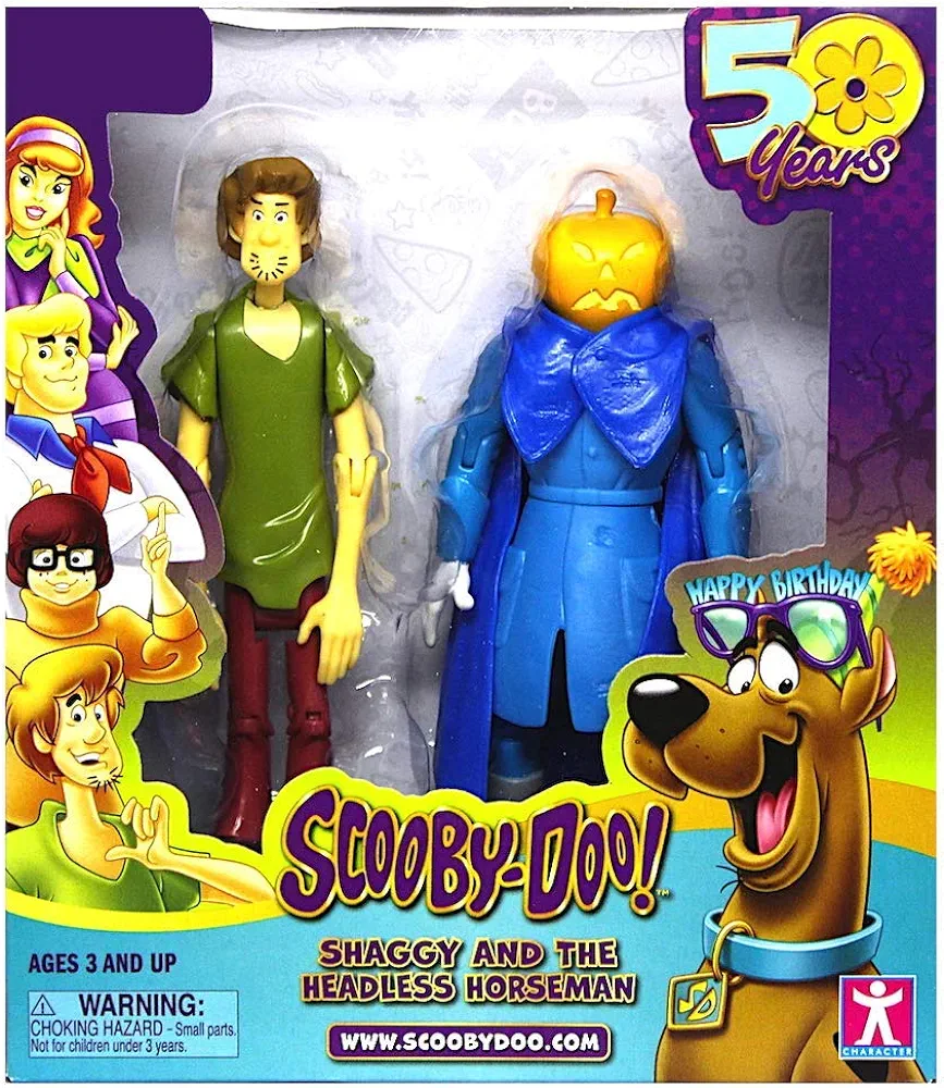 Scooby-Doo! 50th Anniversary Twin Figure Pack Exclusive - Shaggy and The Headless Horseman