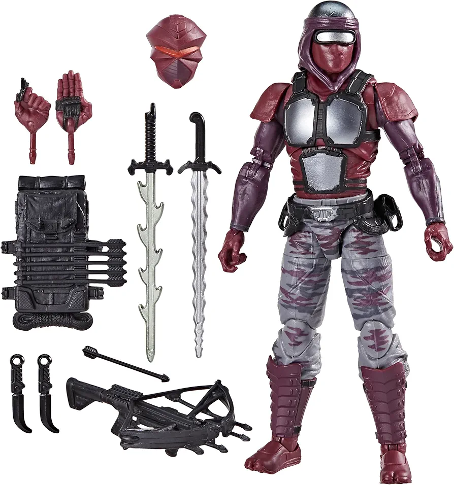 G.I. Joe Classified Series #121, Night-Creeper, Collectible 6-Inch Ninja Action Figure with 10 Accessories