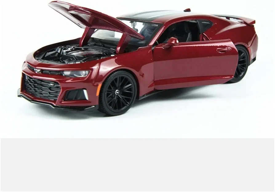 Scale model cars for Chevrolet Camaro Bumblebee Simulation Alloy Model Children's Toy Car Model 1:24 Toy Car Model(2)