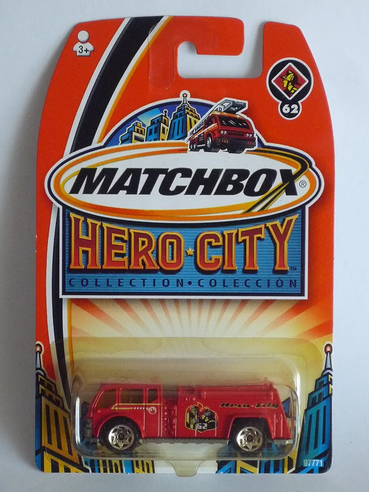 MATCHBOX 2003 (Mattel) HERO - CITY COLLECTION # 62 WATER PUMPER