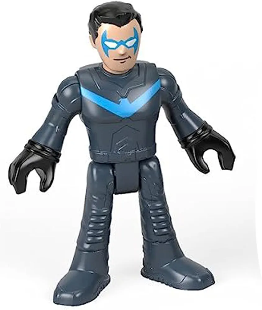 Replacement Part for Imaginext Nightwing and Transforming Cycle Playset - FGV84 ~ Replacement Collectible Posable Nightwing Superhero Figure