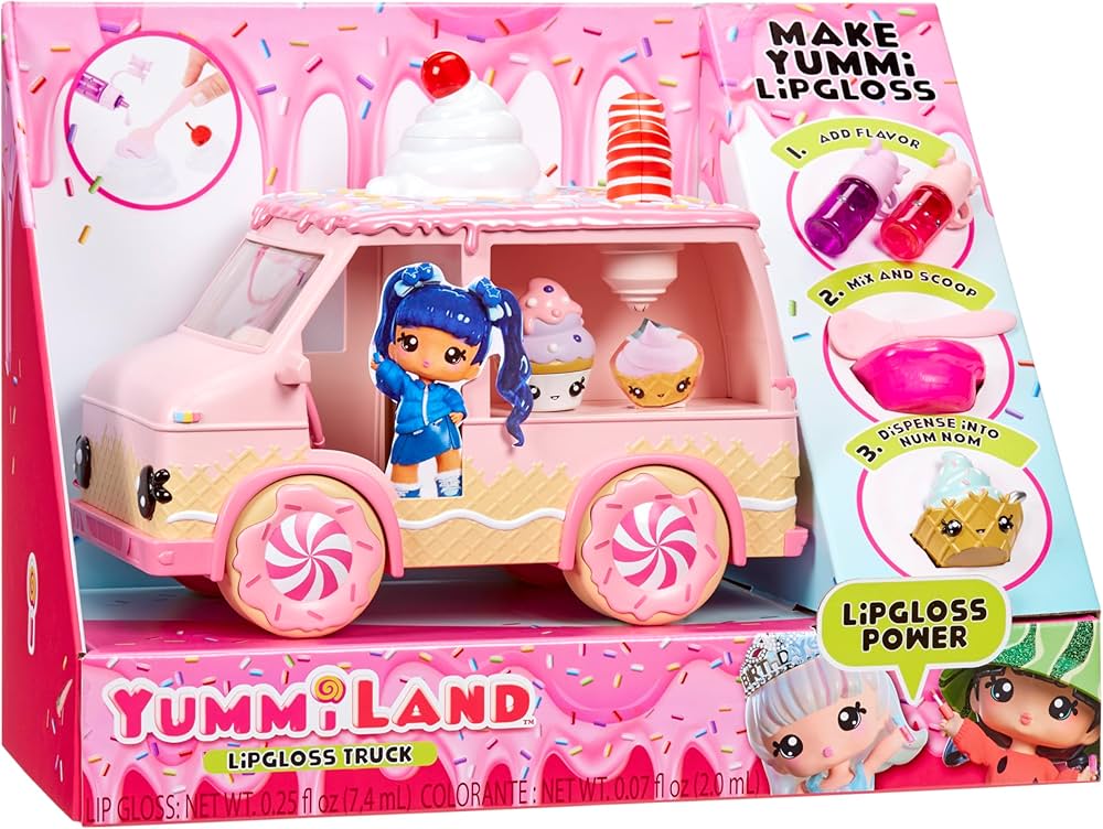 Yummiland Lipgloss Truck, Ages 4+