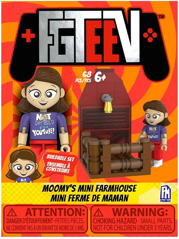 FGTeeV - Single Figure Buildable Sets (Series 1) (Moomy's Mini Farmhouse)