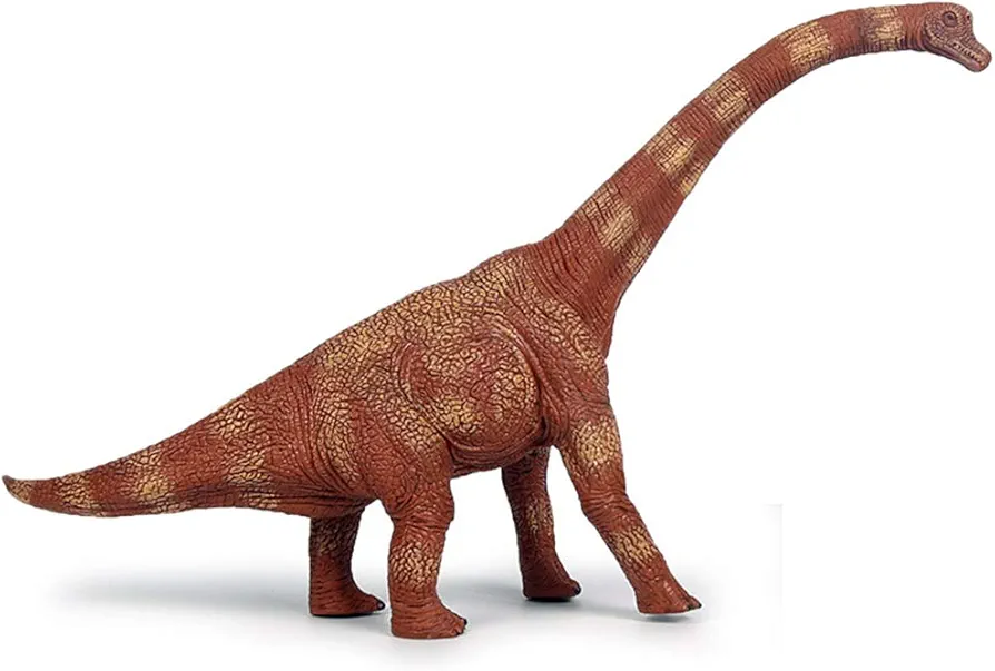 RCOMG Large Brachiosaurus Toy 13.4",Realistic Educational Prehistoric Animals Dinosaur Toy Plastic Party Favor Long Neck Dinosaur Figure for Kids Toddlers