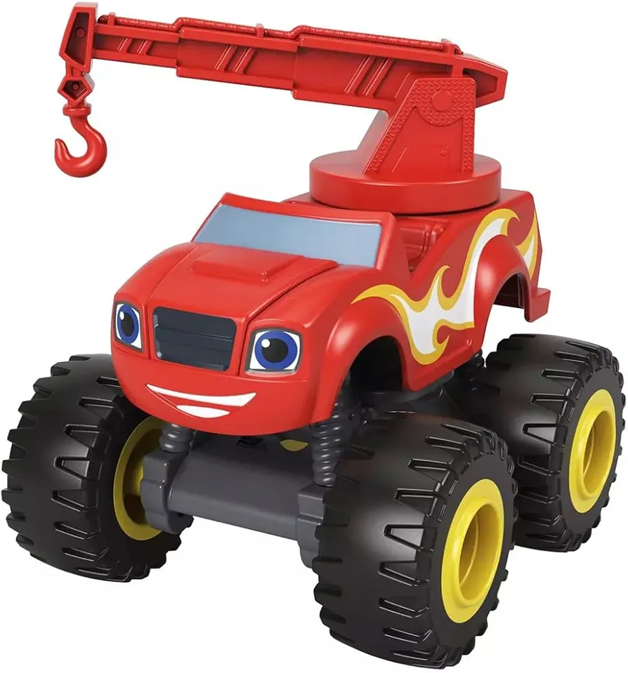 Fisher-Price Blaze & The Monster Machines - GYD02 ~ Construction Blaze ~ Diecast Car