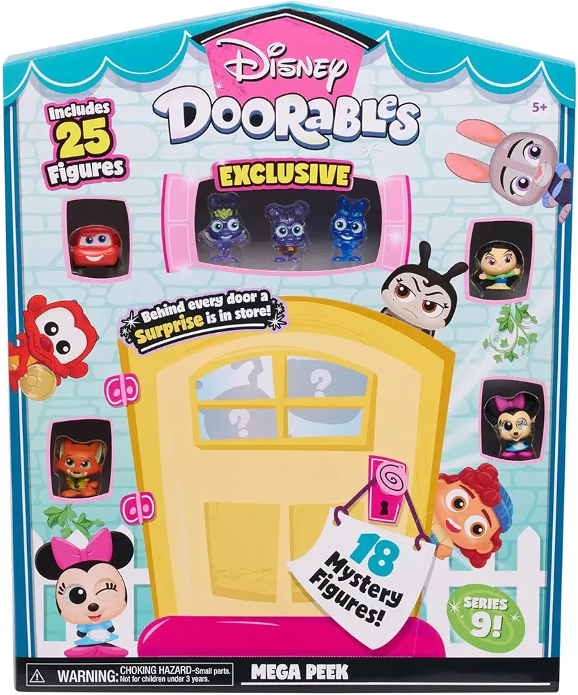 Disney Doorables 25 Piece Mega Peek Pack